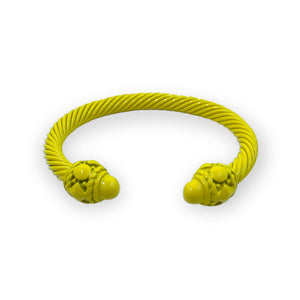 Tessa Bangle Cuff Bracelet Bracelets TRENDZIO Yellow 