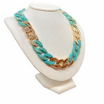 Trendy Acrylic Chain Link Choker Necklace necklace Trendzio 