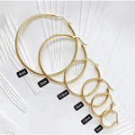 Trendzio Gold Hoop Earrings Earrings TRENDZIO 