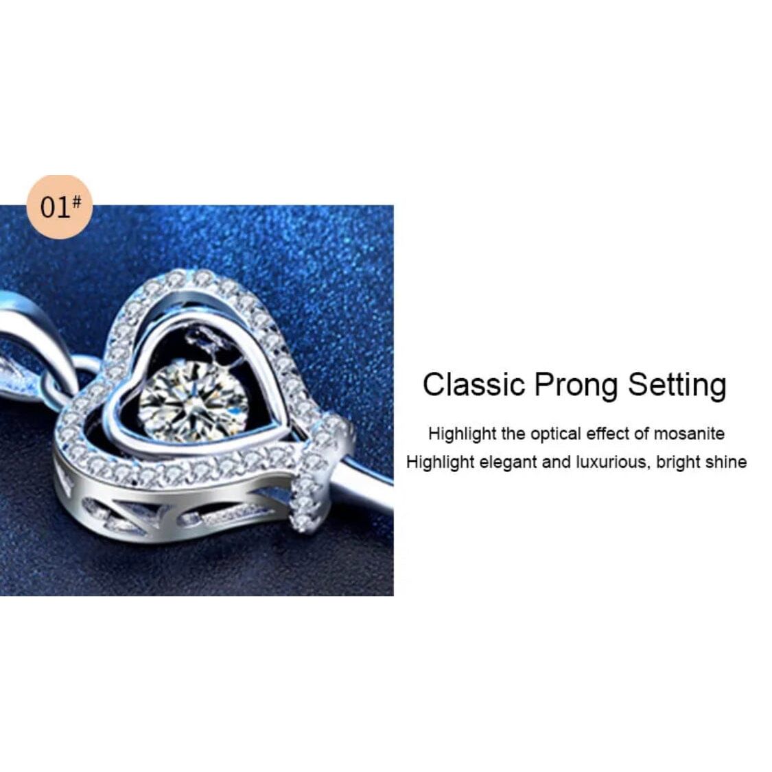 Yolette Diamond Key Heart Necklace Necklaces Trendzio Jewelry 