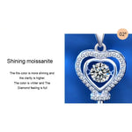 Yolette Diamond Key Heart Necklace Necklaces Trendzio Jewelry 