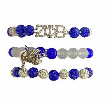 Zeta Phi Beta Sorority Inc. Charm Bracelet Bracelet Trendzio 