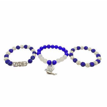 Zeta Phi Beta Sorority Inc. Charm Bracelet Bracelet Trendzio 