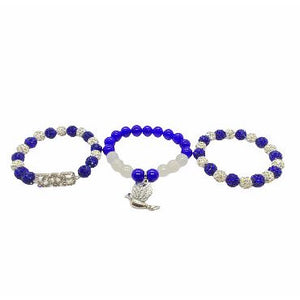 Zeta Phi Beta Sorority Inc. Charm Bracelet Bracelet Trendzio 